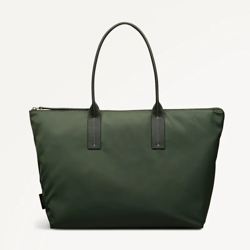 The Townley LARGE ZIPTOP TOTE FERN - 113099 made by Radley