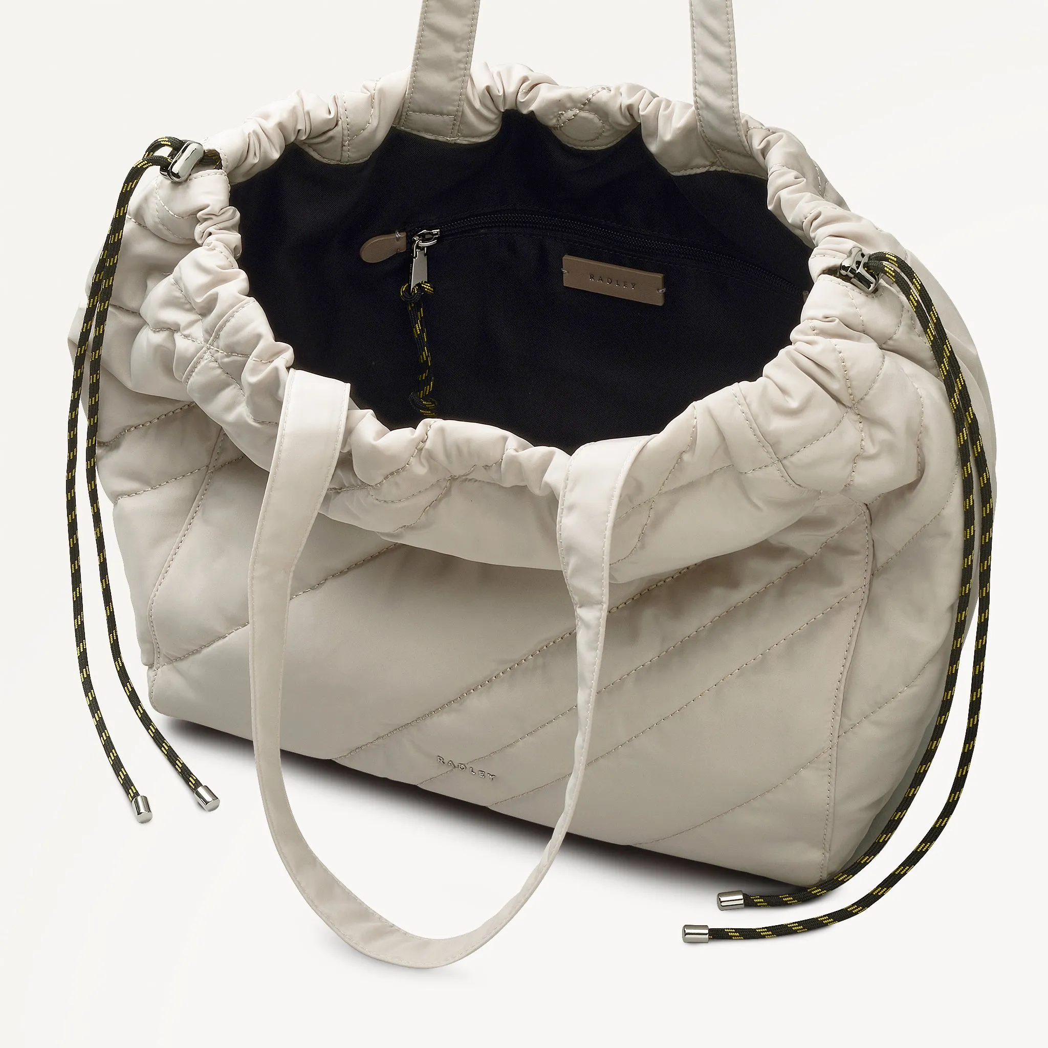 Eden Row - Quilt Large Open Top Tote Feather Gray - 113137 sold by Radley product image thumbnail 4
