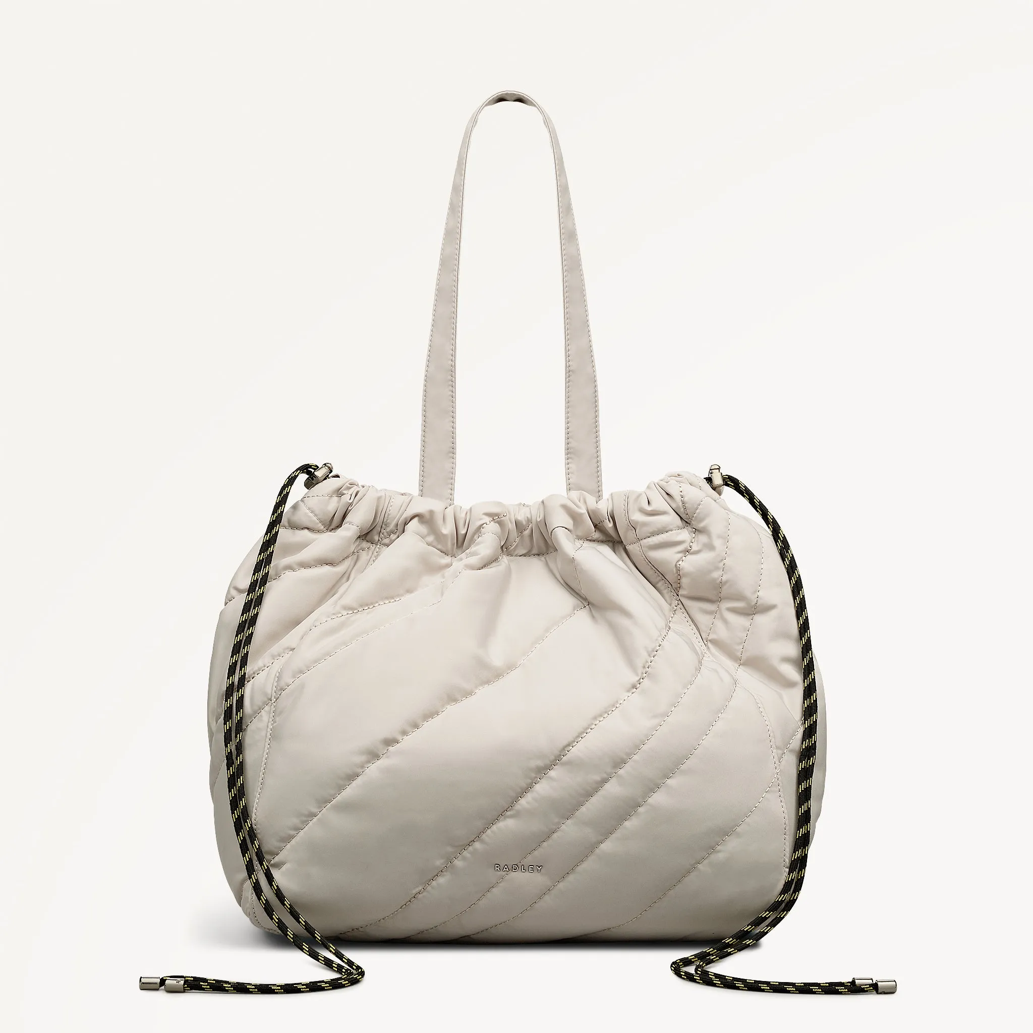 Eden Row - Quilt Large Open Top Tote Feather Gray - 113137 sold by Radley