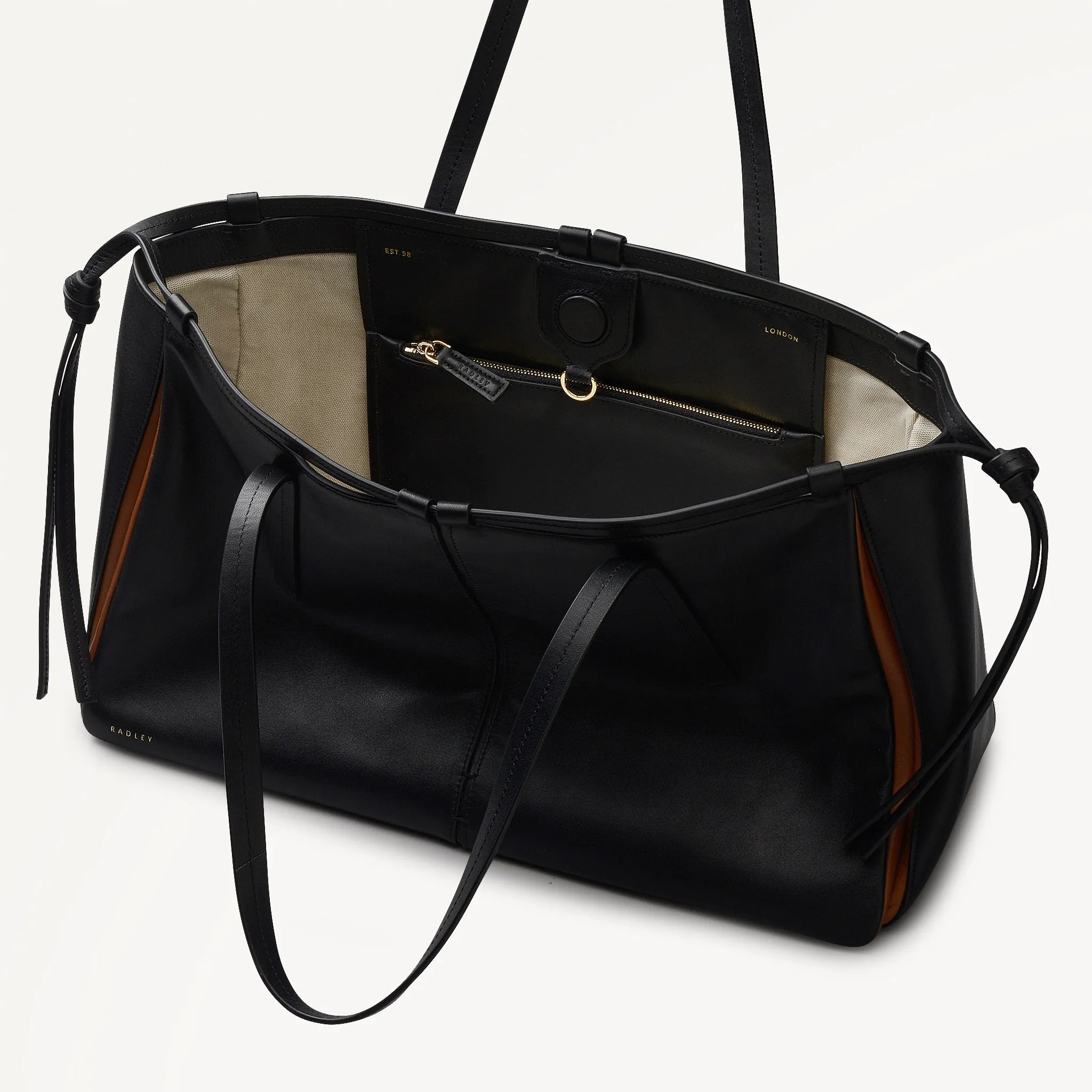 The Connaught Large Open Top Shoulder Black - 113129 sold by Radley product image thumbnail 4