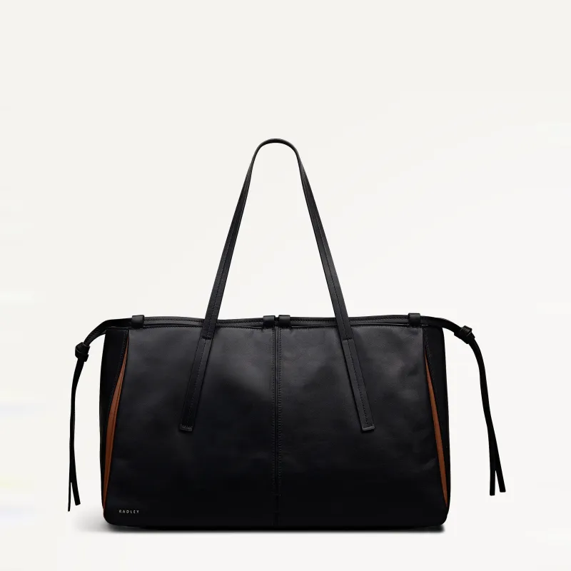 The Connaught Large Open Top Shoulder Black - 113129 sold by Radley