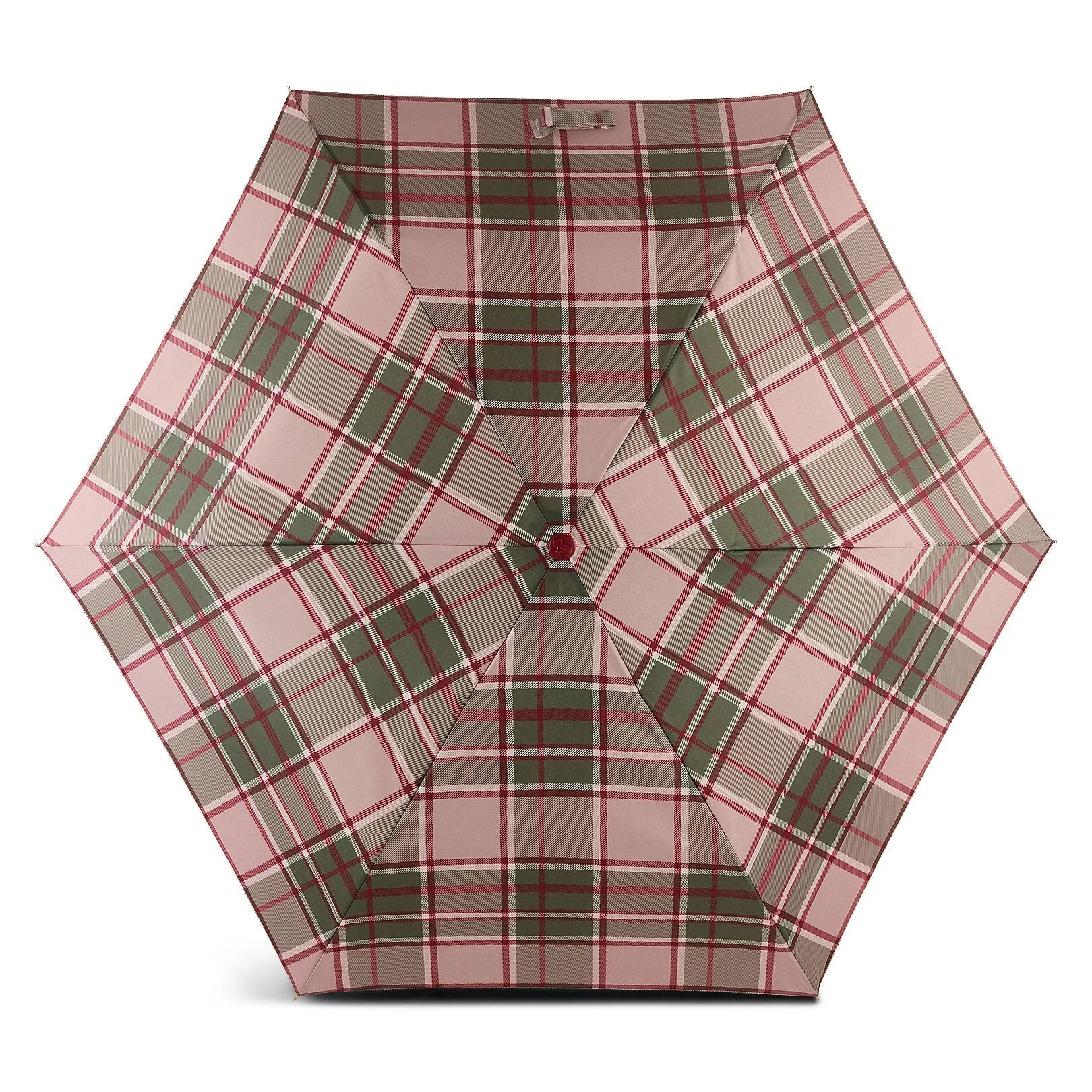 Autumn Check Responsible Handbag Umbrella in Racing Green - U2530302 sold by Radley