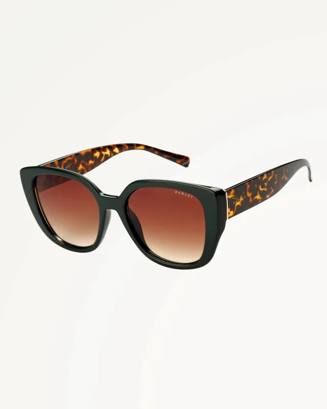 CHISWICK CLASSIC CURVED SUNGLASSES GREEN - 113794 made by Radley