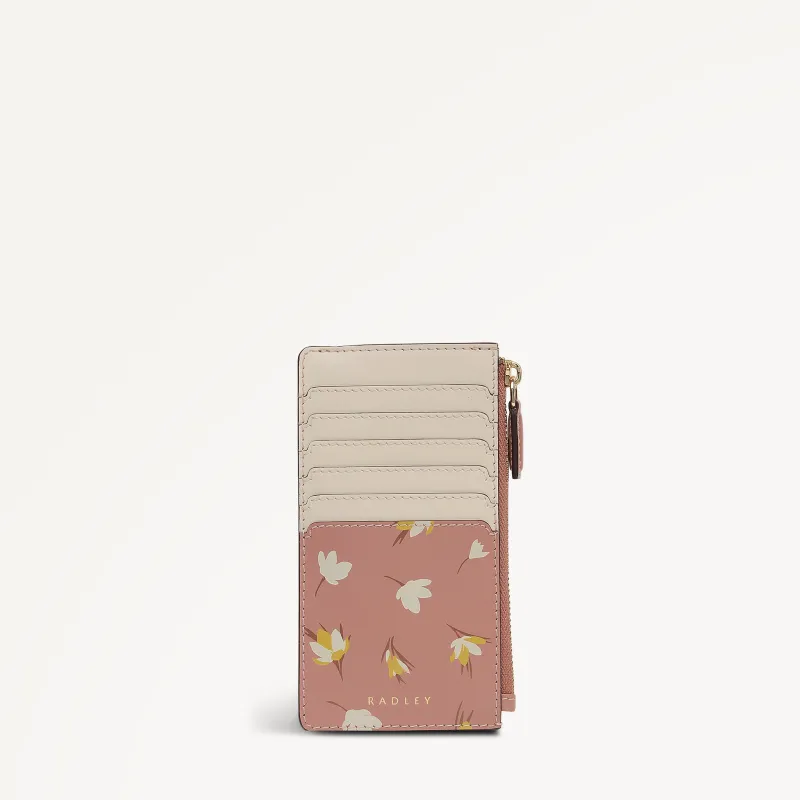 Spring Daze Medium Zip Card & Coin Holder Carnation - 113707 sold by Radley