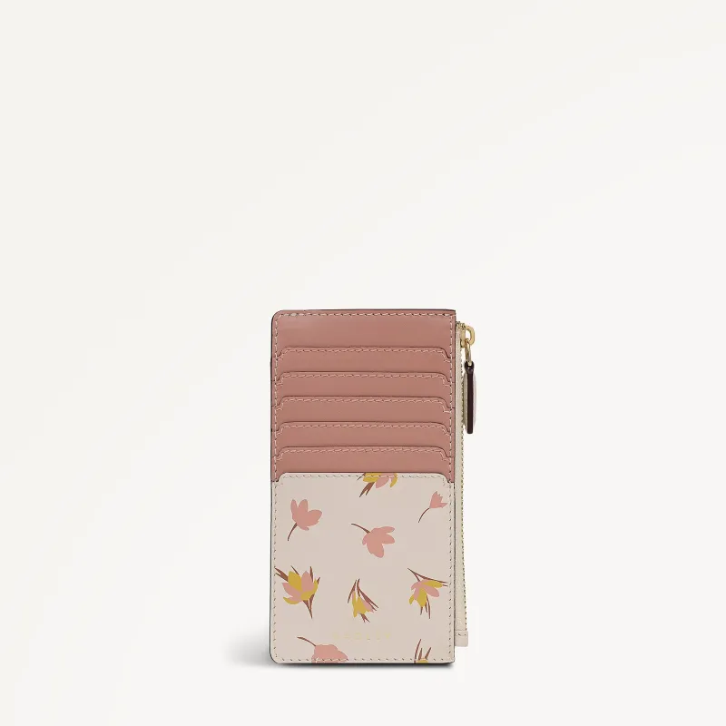 Spring Daze Medium Zip Card & Coin Holder Salt - 113706 sold by Radley