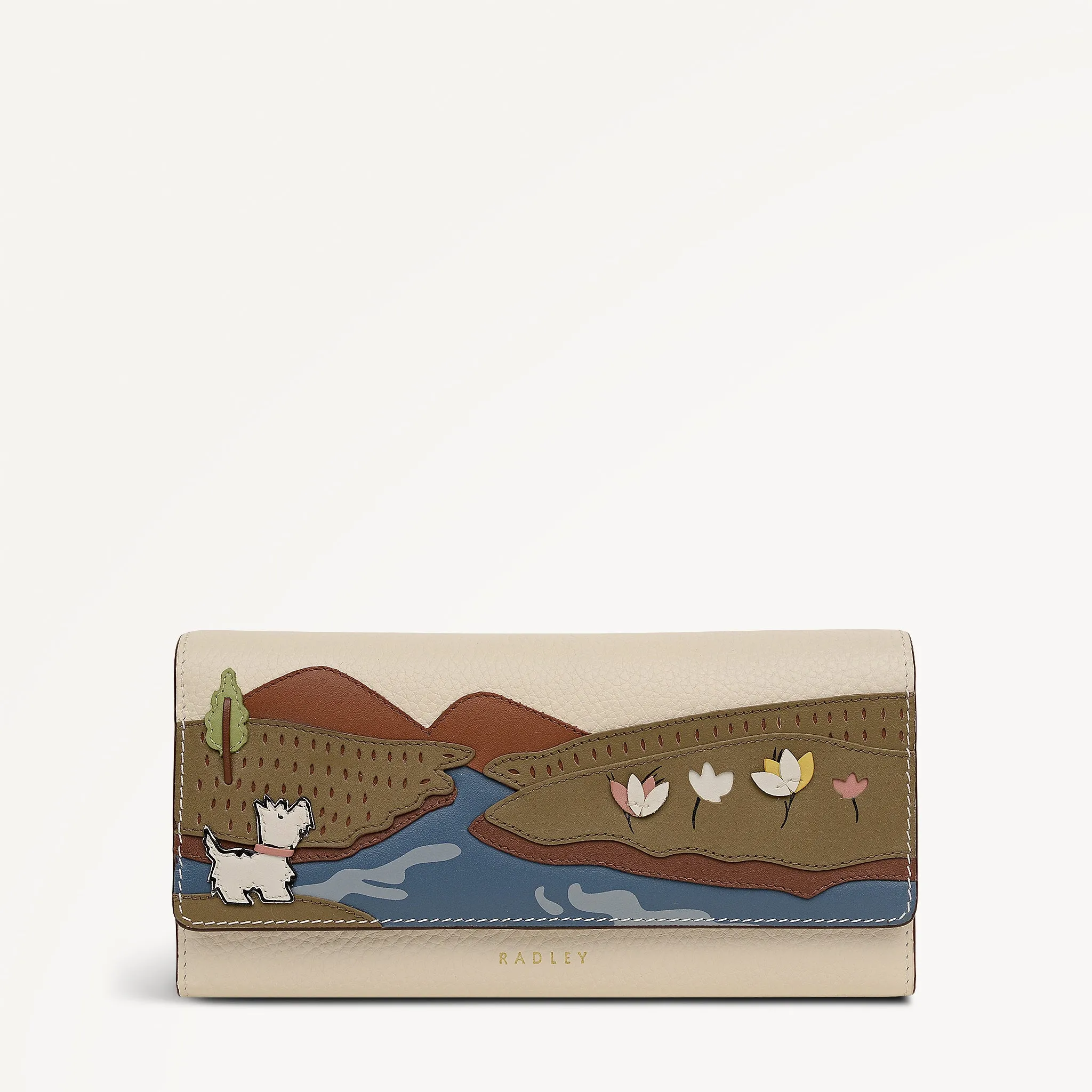 Spring Daze Large Flapover Wallet Salt - 113691 sold by Radley