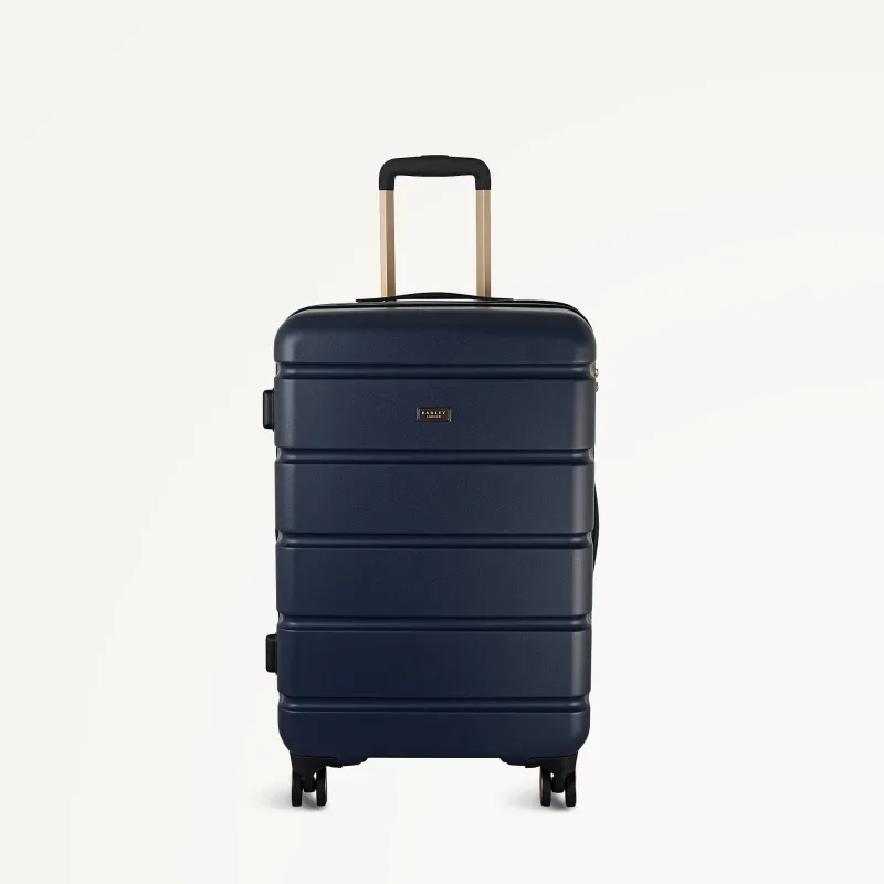 LEXINGTON- COLOUR 4 WHEEL MEDIUM SUITCASE NAVAL - 113753 sold by Radley