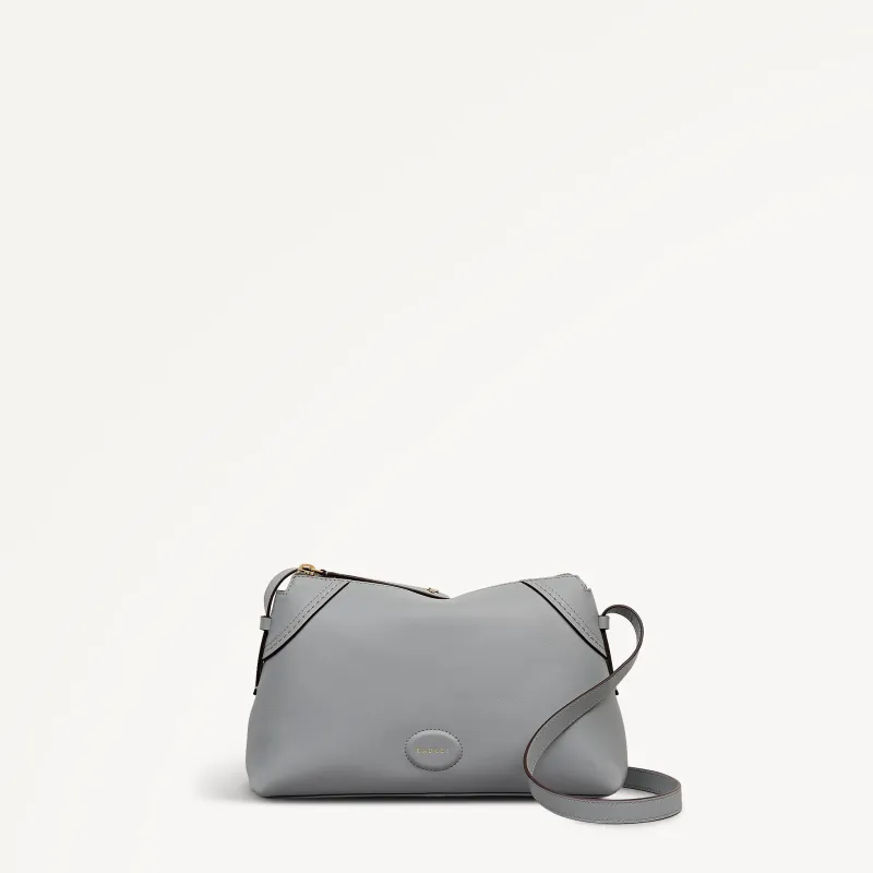 Crawford Mews Small Ziptop Cross Body Steel - 113665 made by Radley