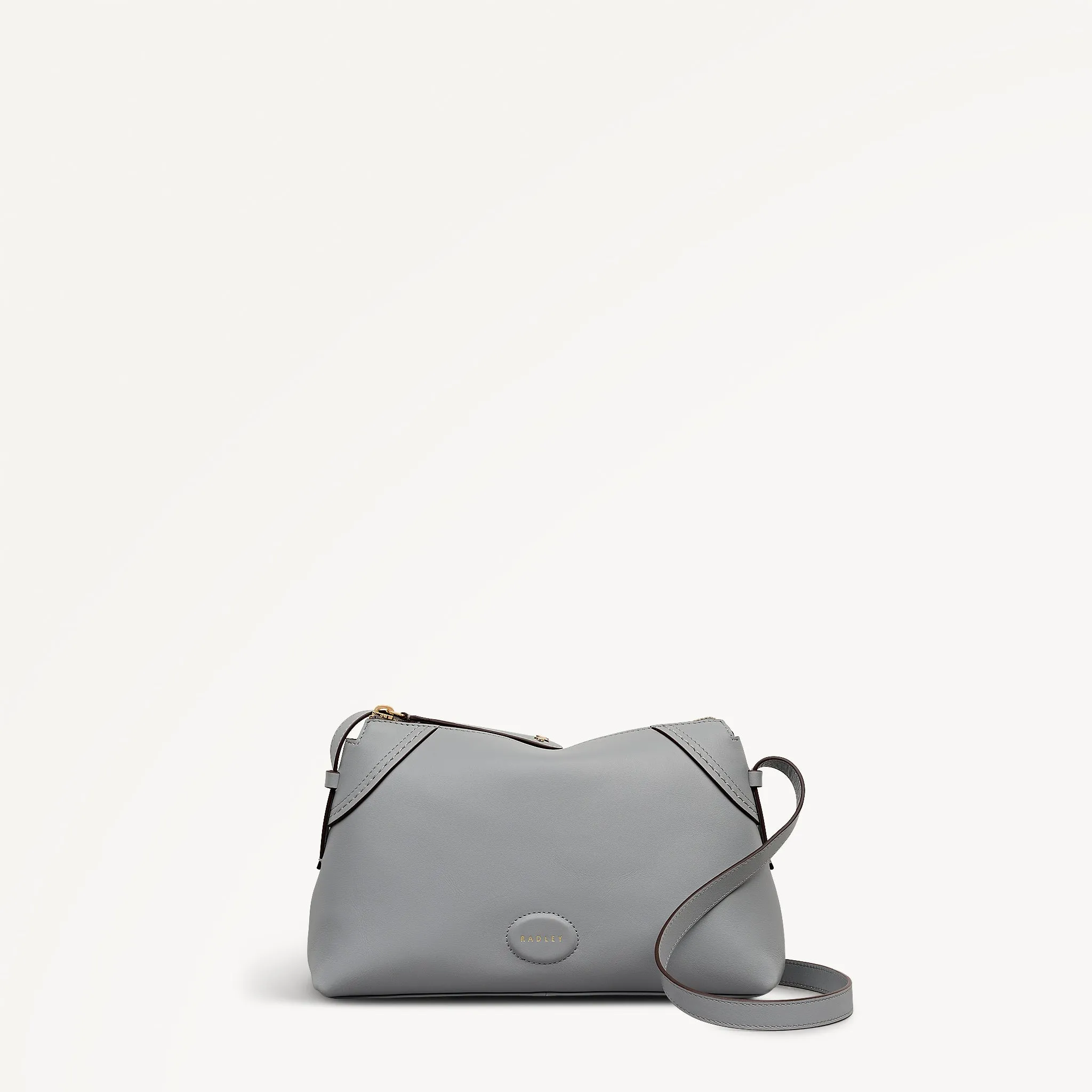 Crawford Mews Small Ziptop Cross Body Steel - 113665 sold by Radley