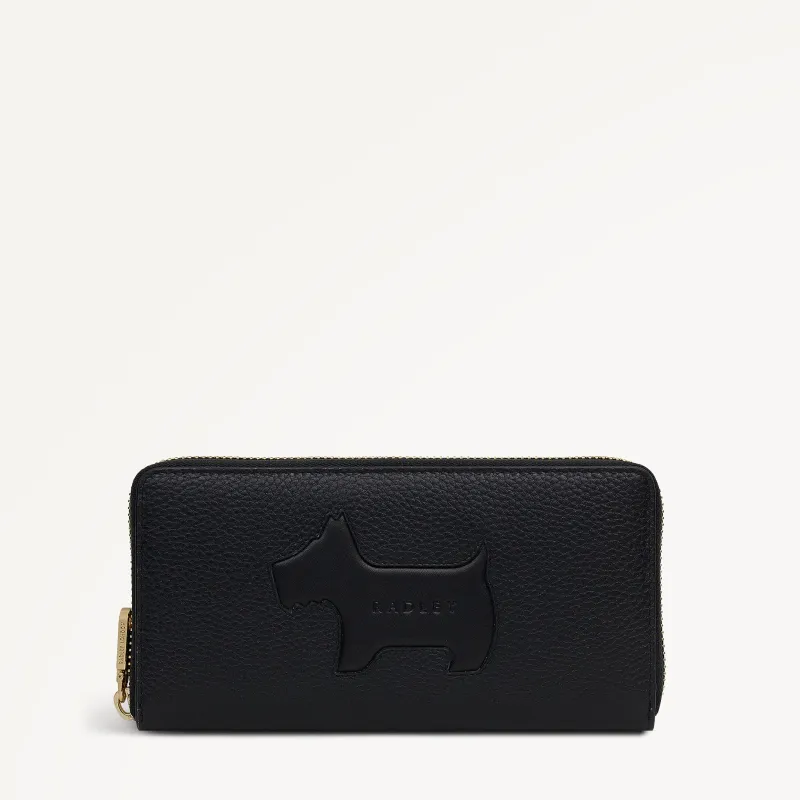 Hadley Lane Large Zip Around Wallet Black - 113711 made by Radley