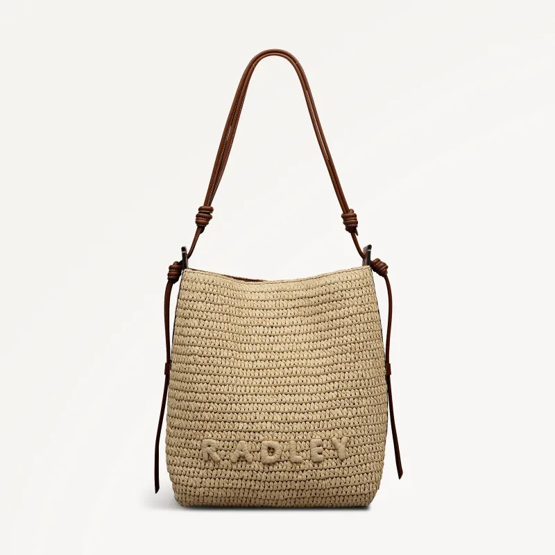 The Camden - Raffia Medium Open Top Shoulder - RHF31503 made by Radley