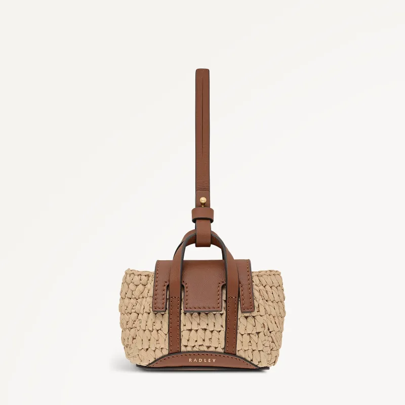 The Chancery Raffia Bag Charm - 113573 made by Radley