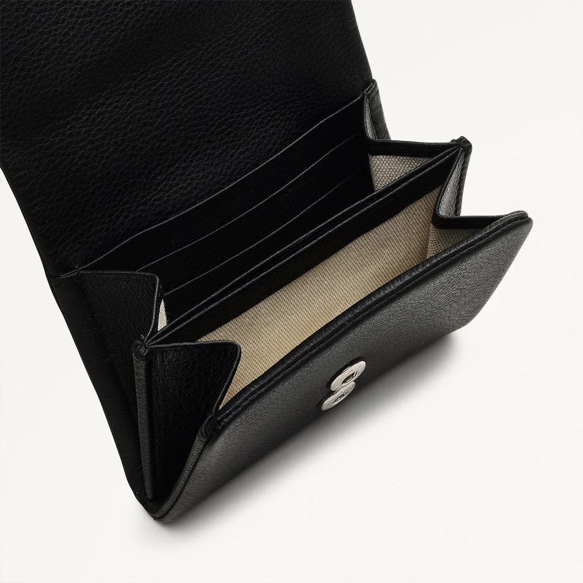 Mallow Street Leather Small Flapover Wallet in Black - S1873001 sold by Radley product image thumbnail 3