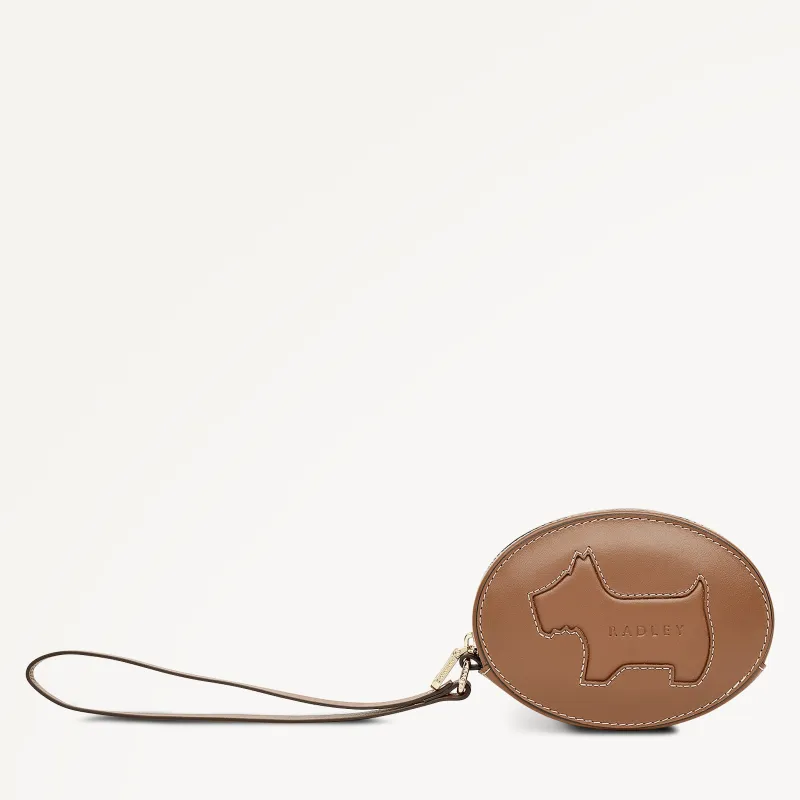 Rydon Road Leather Ziptop Purse Charm Cognac - 113746 sold by Radley