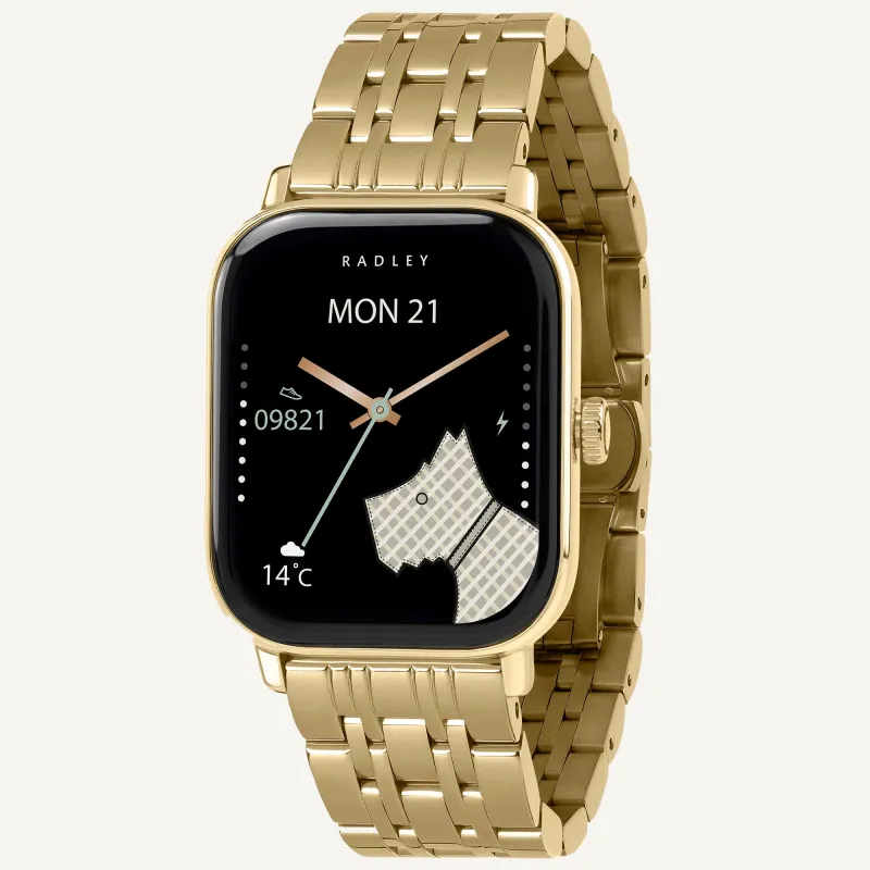 Series 56 Smart Watch With Gold Bracelet Gold - RYS56-4032 made by Radley
