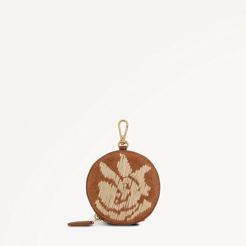 Round Avenue Medium Zip Around Coin Purse Cognac - 113728 made by Radley