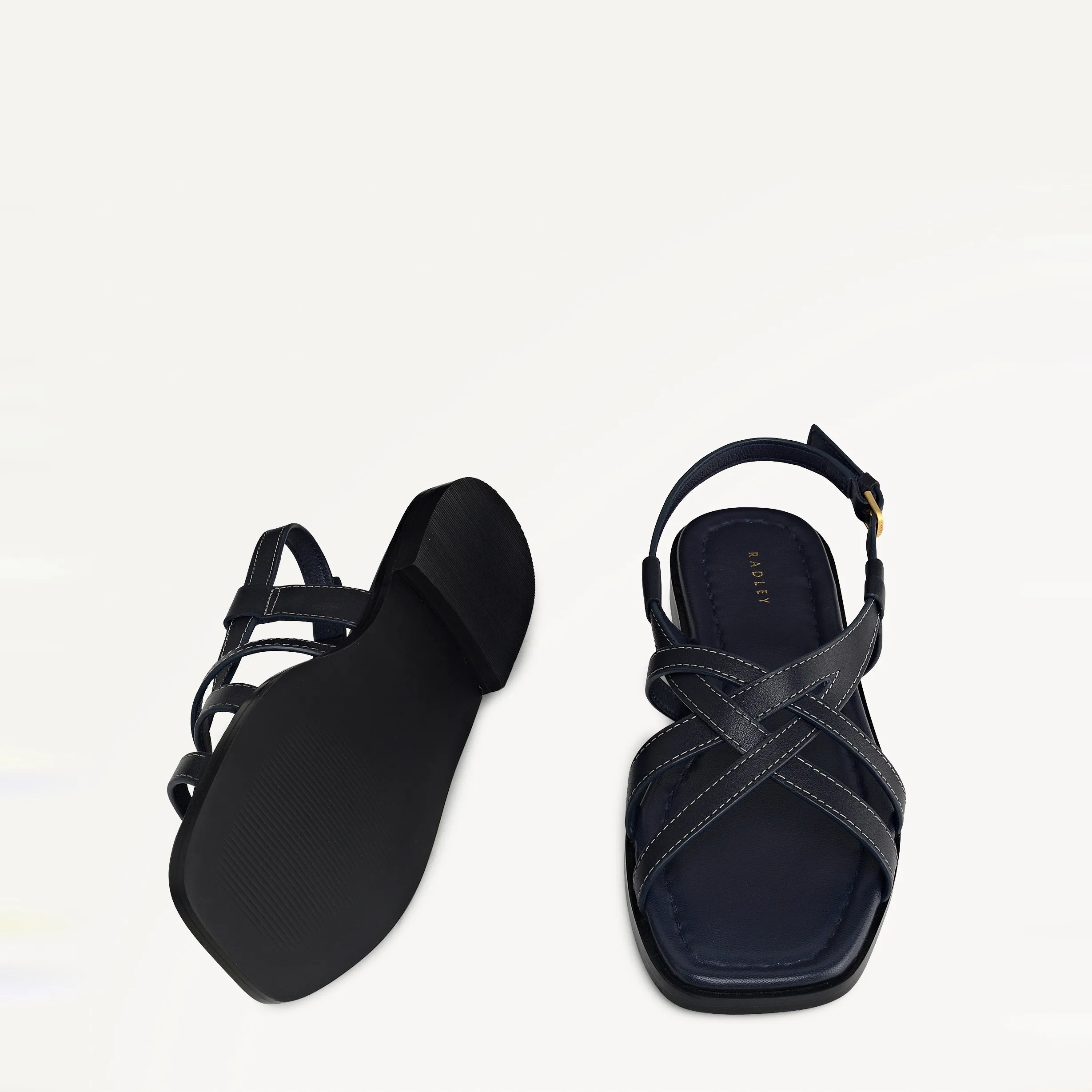 Calvert Way - Sandal Strippy Artisan Sandal Naval - 113614 sold by Radley product image thumbnail 3