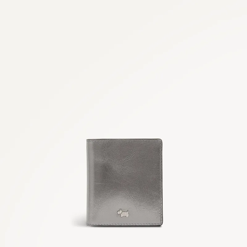 Percy Grove Small Bifold Card Holder Silver - 114091 made by Radley