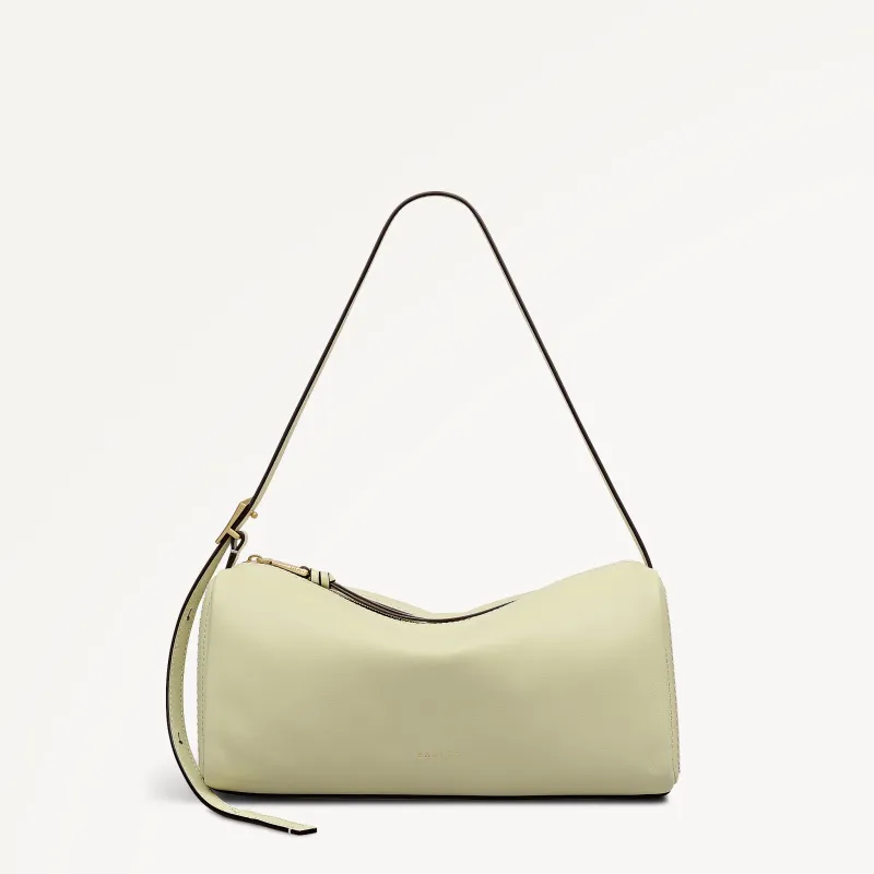 The Willow Small Ziptop Shoulder Lemongrass - 113857 made by Radley