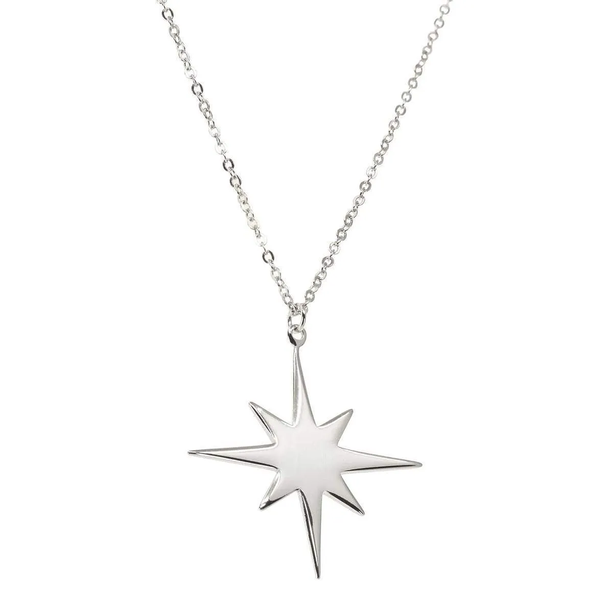 Golden 8 Pointer Star Necklace sold by Ragen Jewels product image thumbnail 5