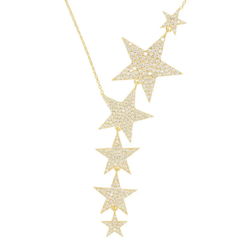 Falling Stars Y Necklace sold by Ragen Jewels