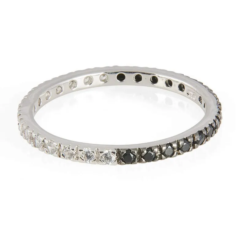 Duo Medium Band in Onyx sold by Ragen Jewels