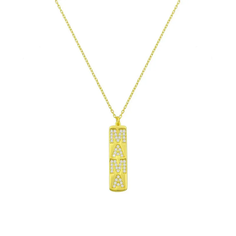 Starlight Marquee Nameplate Necklace sold by Ragen Jewels