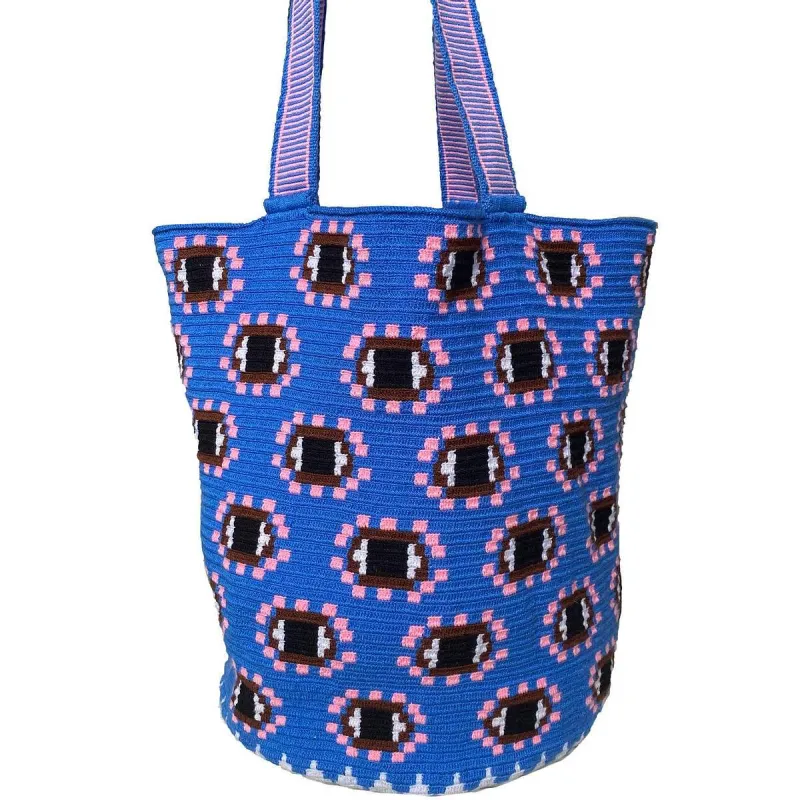 Eye Can't Live Without You Woven Bag in Large sold by Ragen Jewels