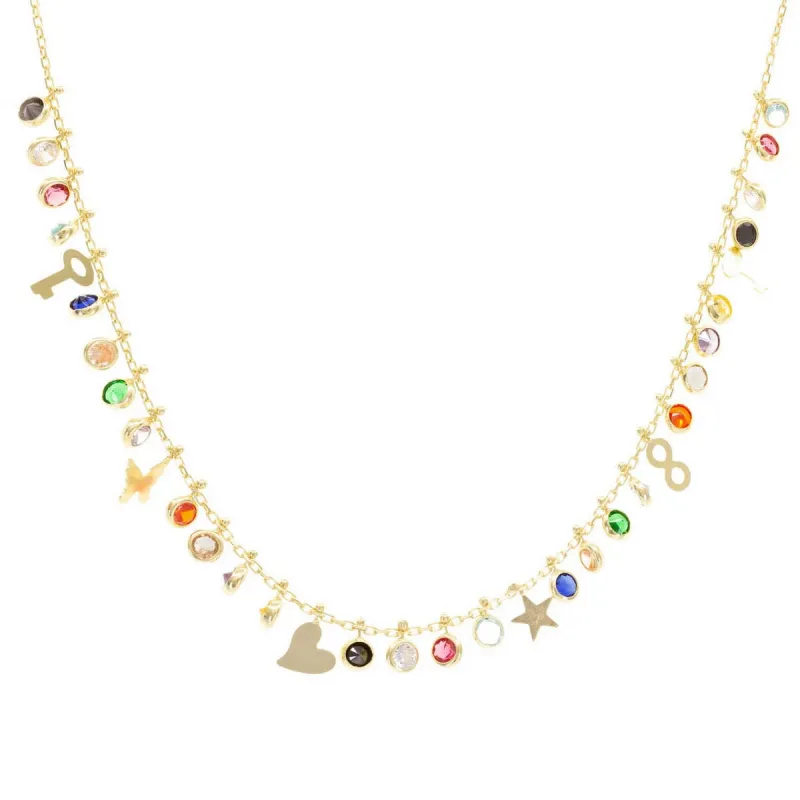 Happy Little Amulets Necklace sold by Ragen Jewels