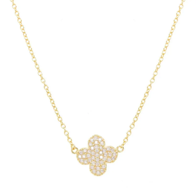 Forever Clover Necklace sold by Ragen Jewels