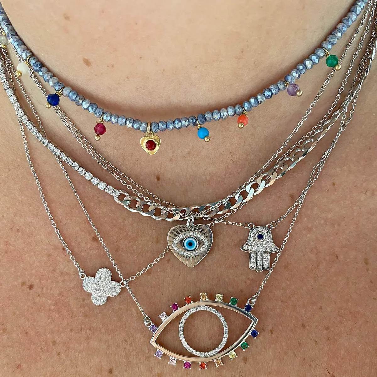 Forever Clover Necklace sold by Ragen Jewels product image thumbnail 2