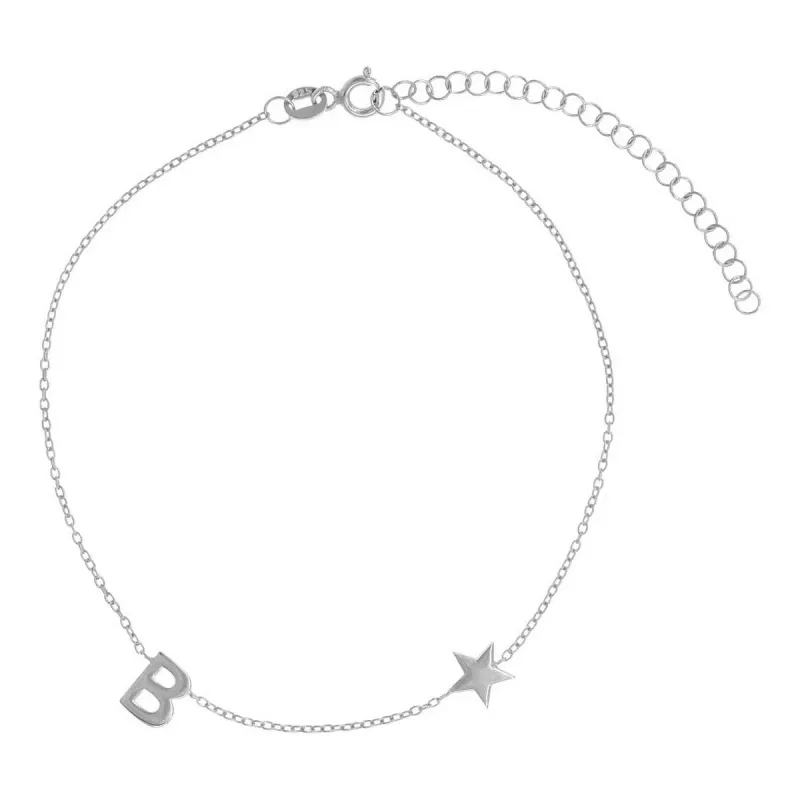 You're A Star Initial Bracelet in Classic sold by Ragen Jewels