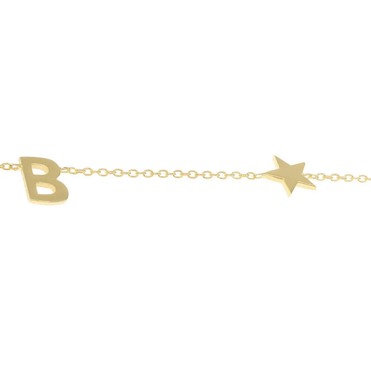 You're A Star Initial Bracelet in Classic sold by Ragen Jewels product image thumbnail 3