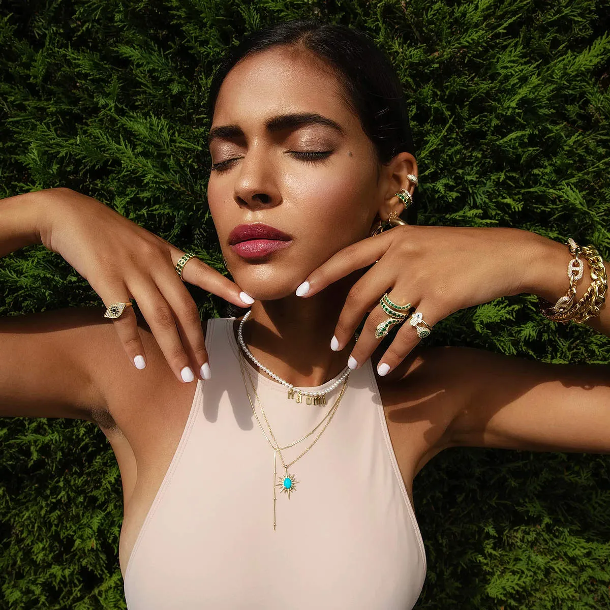 The VIP Personalized Name Necklace sold by Ragen Jewels product image thumbnail 2