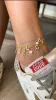 You're A Star Initial Anklet in Crystal Clear sold by Ragen Jewels