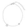You're A Star Initial Anklet in Crystal Clear sold by Ragen Jewels