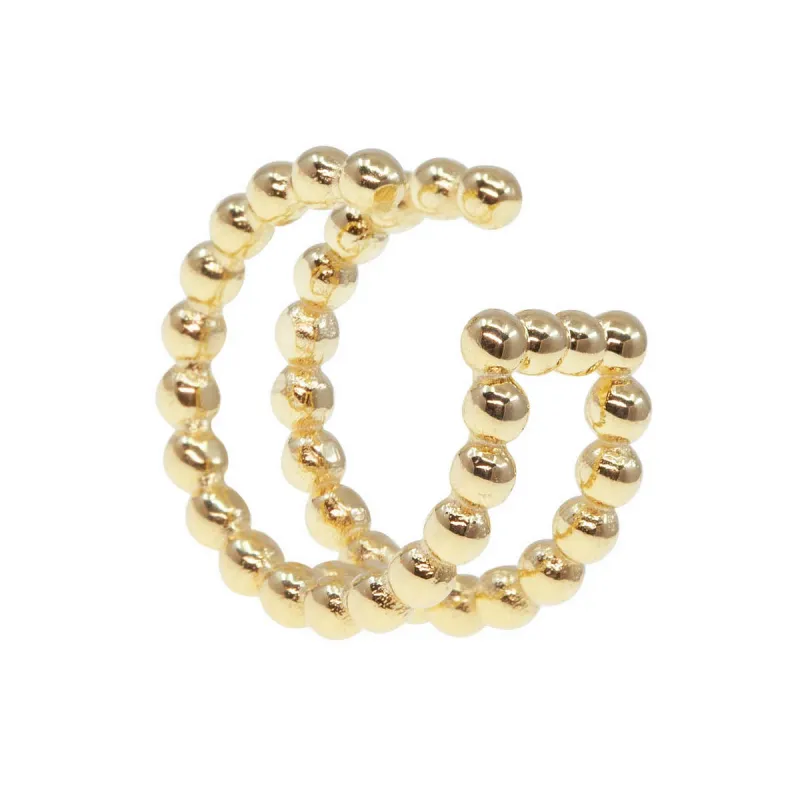 Extra Glam Double Band Ear Cuff sold by Ragen Jewels