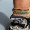 Little Gems Tennis Anklet in Canary sold by Ragen Jewels