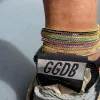 Little Gems Tennis Anklet in Onyx sold by Ragen Jewels
