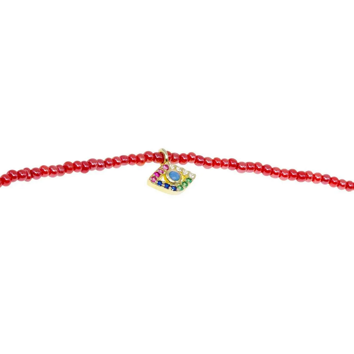 Vivid Visions Evil Eye Anklet sold by Ragen Jewels product image thumbnail 3