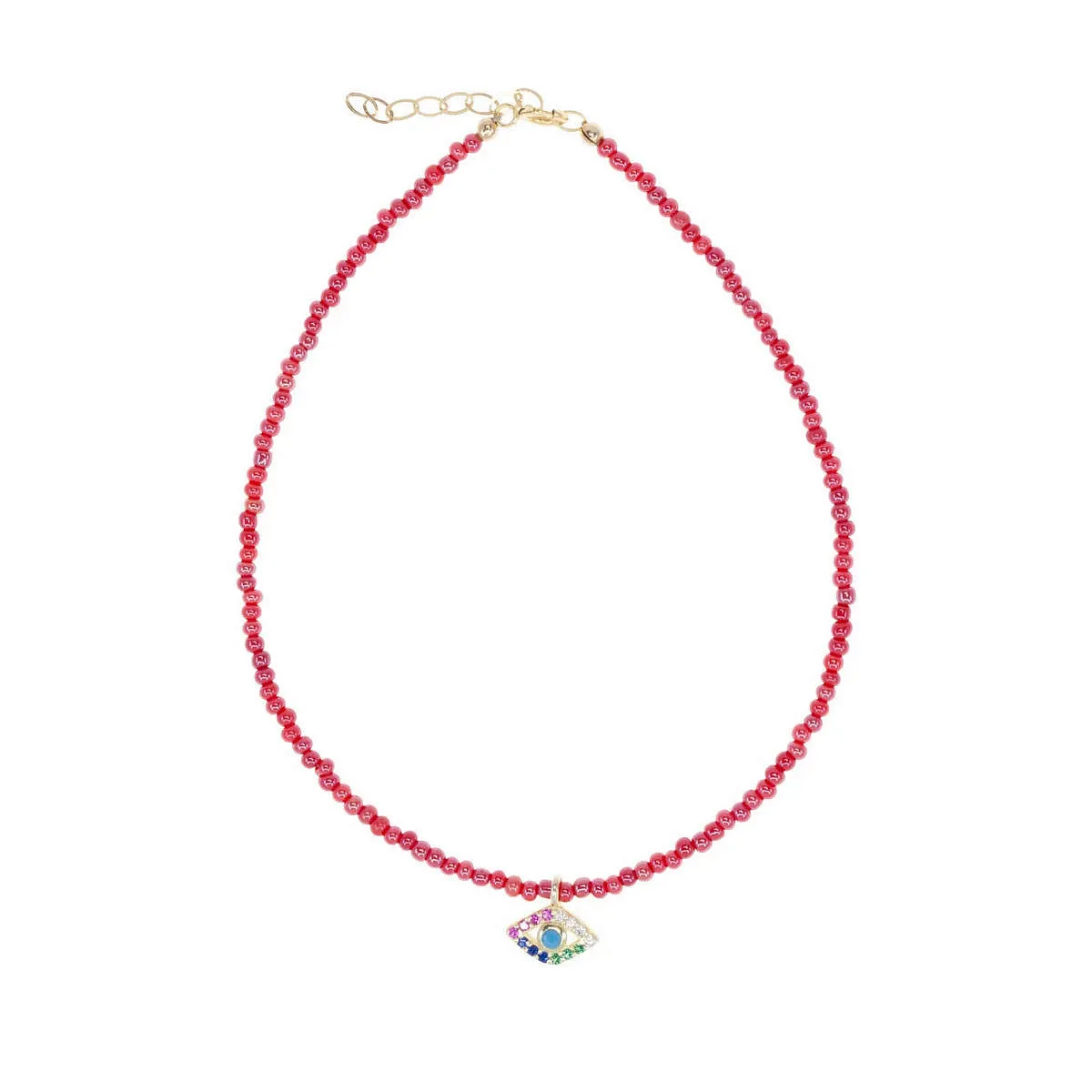 Vivid Visions Evil Eye Anklet sold by Ragen Jewels