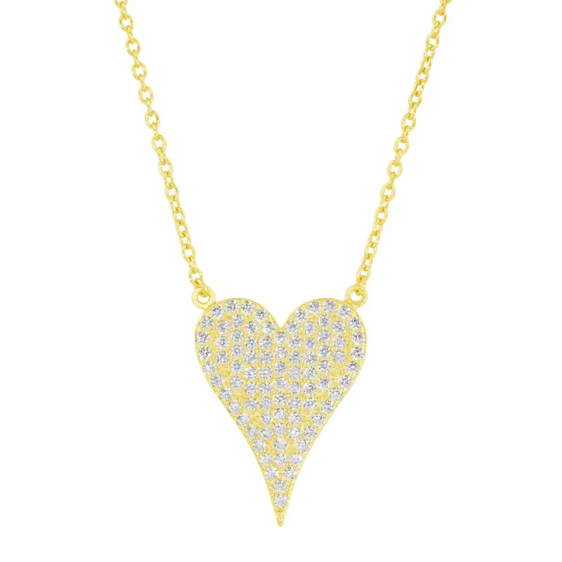 Jumbo Happy Heart Necklace sold by Ragen Jewels