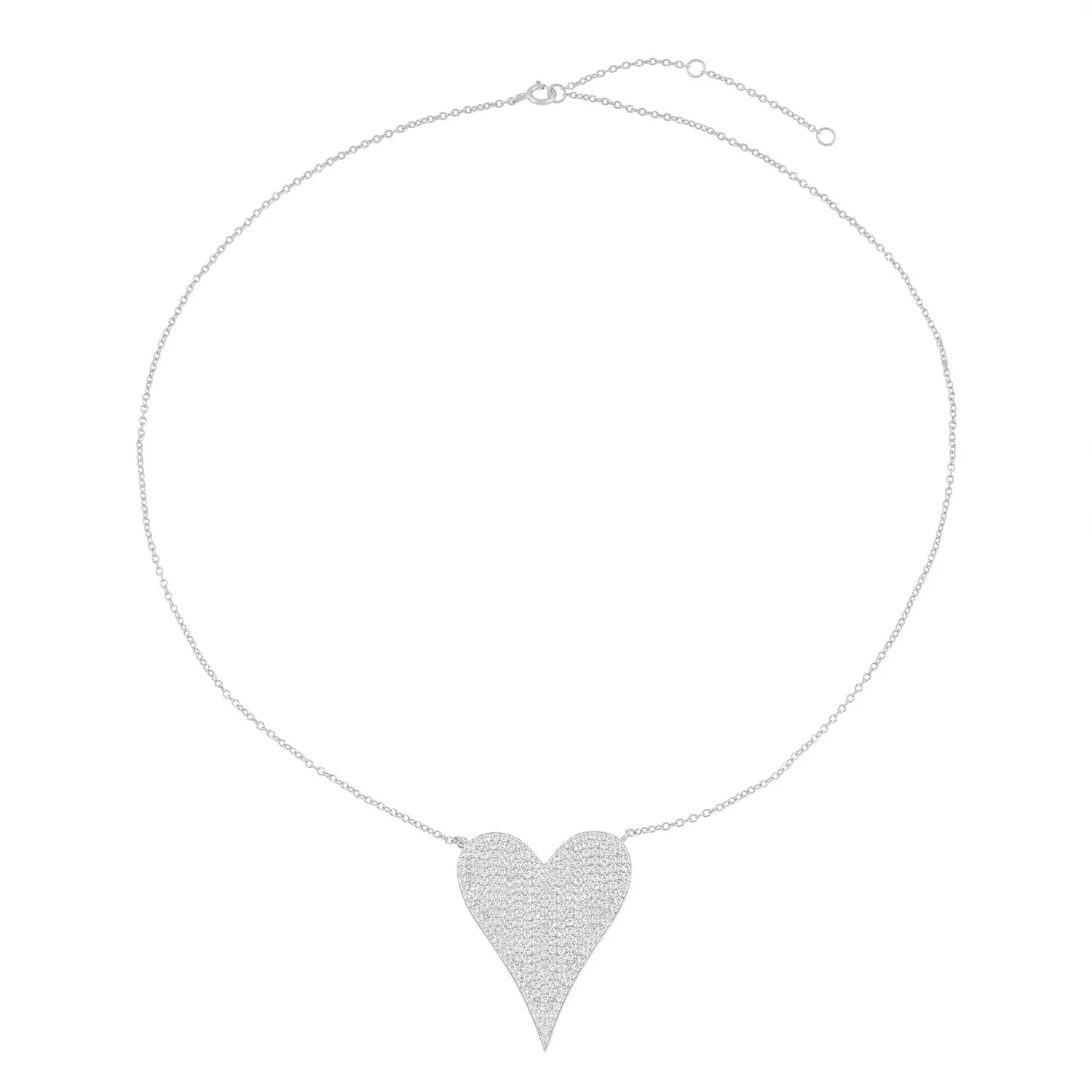 Jumbo Happy Heart Necklace sold by Ragen Jewels product image thumbnail 4