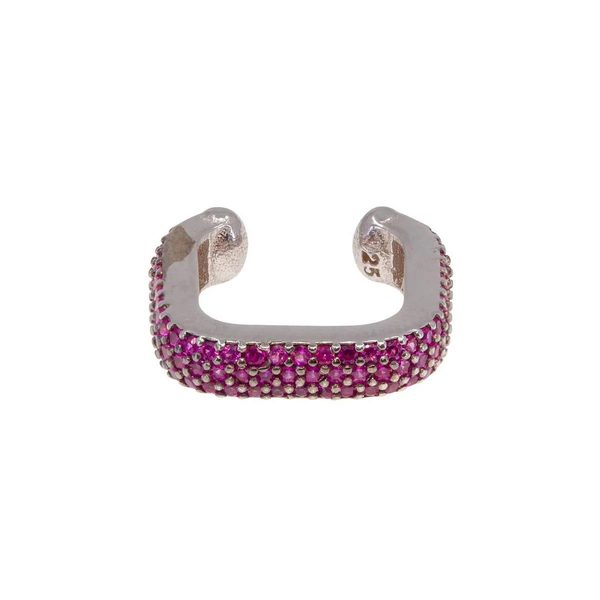 Fascinator Ear Cuff in Pink sold by Ragen Jewels product image thumbnail 4