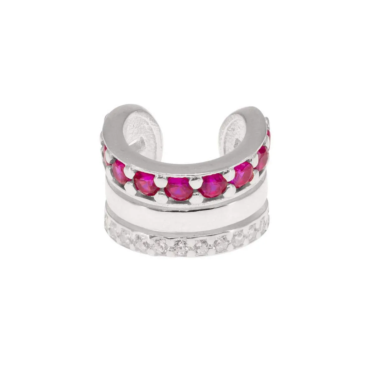 The Luxe Ear Cuff in Pink sold by Ragen Jewels product image thumbnail 4
