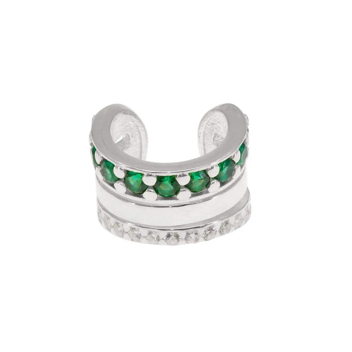 The Luxe Ear Cuff in Emerald sold by Ragen Jewels product image thumbnail 3