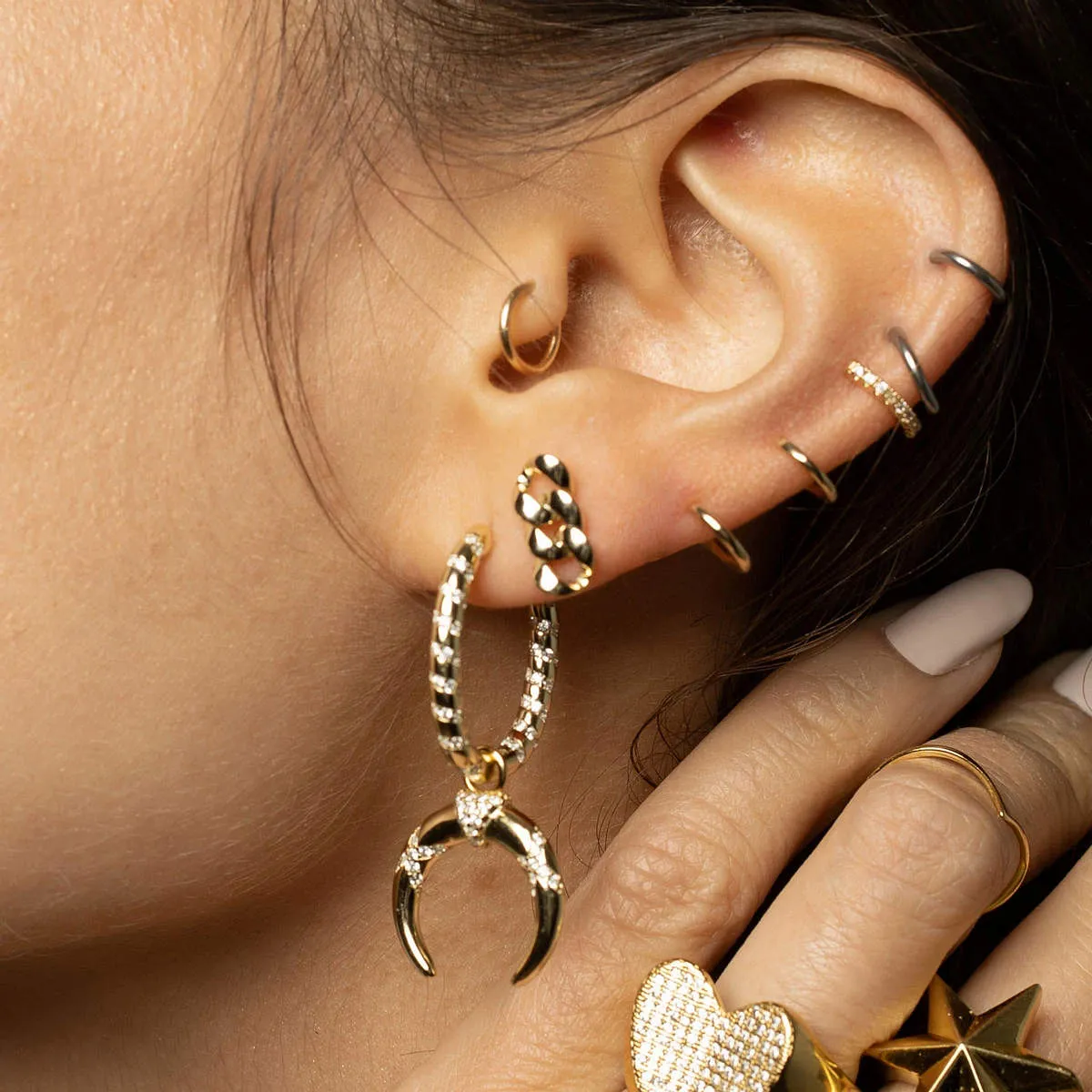 Trailblazer Hoops sold by Ragen Jewels product image thumbnail 5