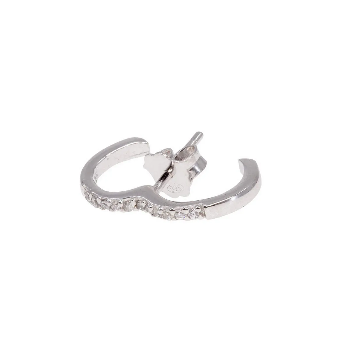 Crystal Curve Stud sold by Ragen Jewels product image thumbnail 3
