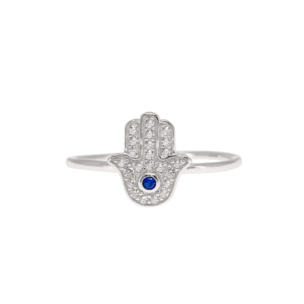 Guiding Hand Pavé Hamsa Ring sold by Ragen Jewels product image thumbnail 4
