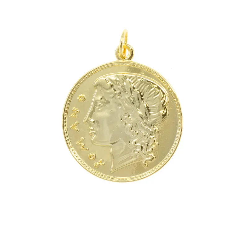 Social Currency Reversible Coin Charm sold by Ragen Jewels